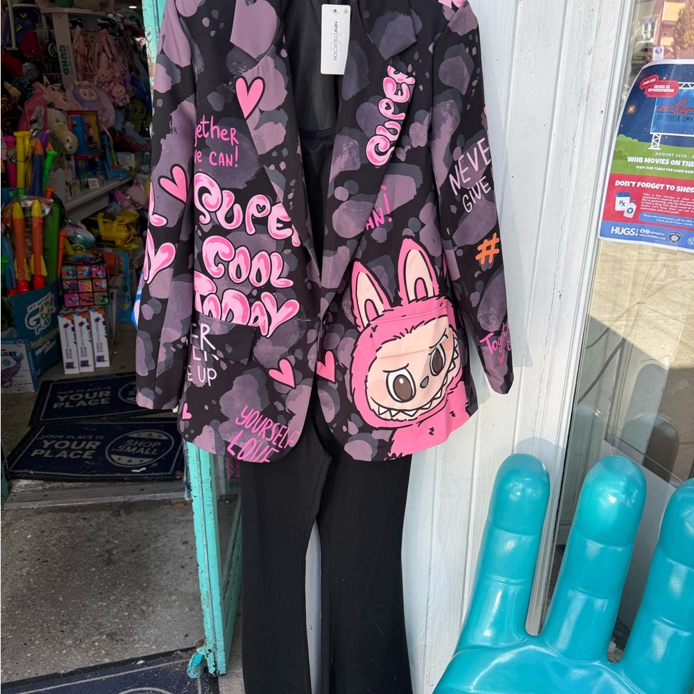 Labubu Woman’s Trendy Blazer from Italy